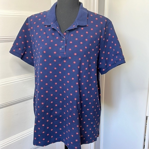 LANDS’‎ END WOMENS POLO SHIRT SIZE XL 18 NEW WITHOUT TAGS